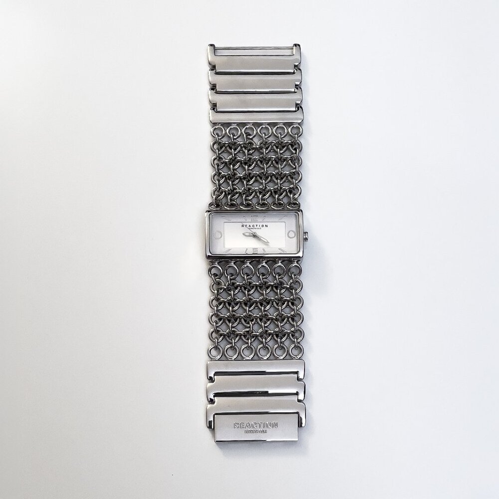 KENNETH COLE REACTION Chain Mesh Women’s Watch - Picture 2 of 11